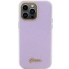 Guess GUHCP15LPGMCSL iPhone 15 Pro 6.1 liliowy/lilac hardcase Glitter Glossy Script